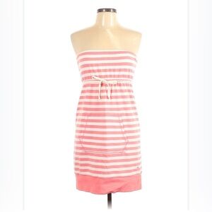 Vintage 2000’s PINK Victoria's Secret Coral and White Striped Dress